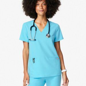 Women's Figs Scrub Top